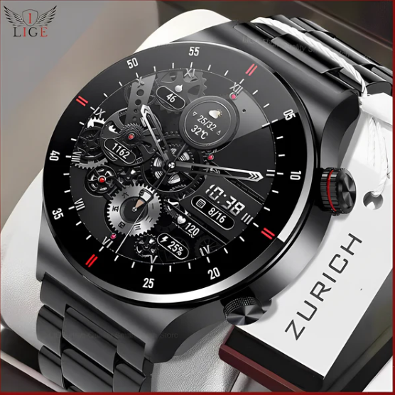 SMARTWATCH DE LUXO ORIGINAL IMPERIO LIGE - ZURICH