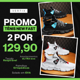 (COMPRE 1 LEVE 2) Tênis New Runner - Respirável e Ultra Resistente - Ortopédico