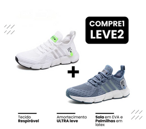 (COMPRE 1 LEVE 2) Tênis New Runner - Respirável e Ultra Resistente