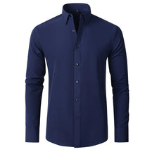 Camisa Flexível Ultra Comfort® Tecido Seda Gelo - Não amarrota